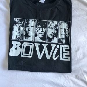 David Bowie band tee